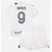 Maillot de foot AC Milan Olivier Giroud #9 Extérieur vêtements enfant 2023-24 Manches Courtes (+ pantalon court)